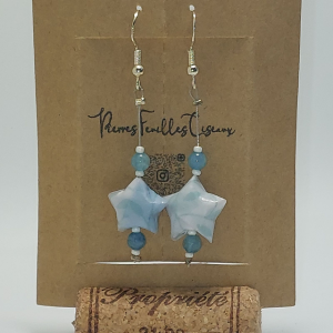 Boucles étoiles bleues